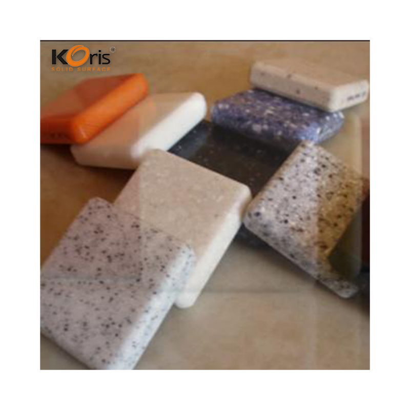 Encimeras de cocina LG de textura de mármol de hoja de superficie sólida de acrílico puro 100%