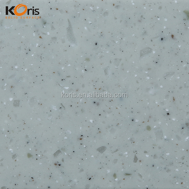Koris Superficie sólida Fabricante Corian Precio Losa de superficie sólida para encimera de acrílico sólido