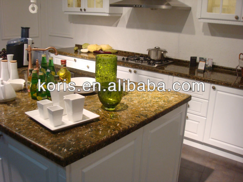 Encimera de cocina de superficie sólida de piedra artificial Koris