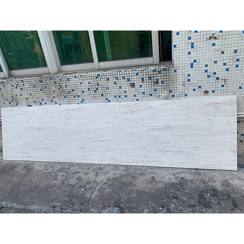 Hoja de mármol acrílico resistente a las manchas de losa grande de color nuevo de piedra artificial Corian para gabinete de cocina