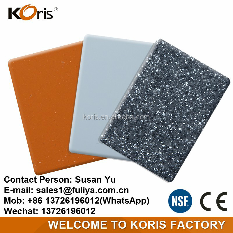 Losa de superficie sólida acrílica/producción de piedra de mármol artificial