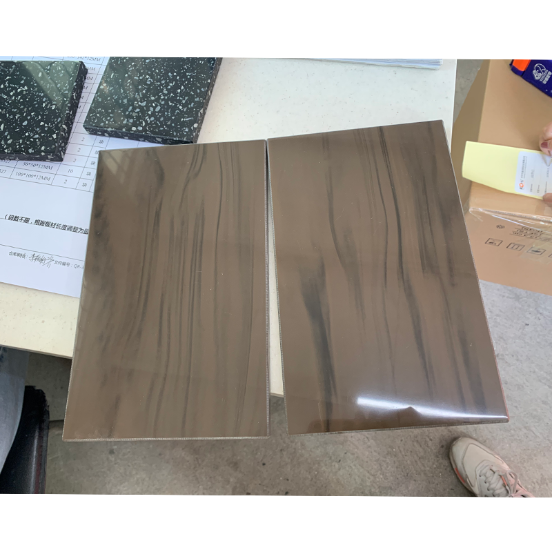 Corea Duponts Corians calidad 6-30mm espesor vetas de madera superficie sólida hoja de mármol para encimera