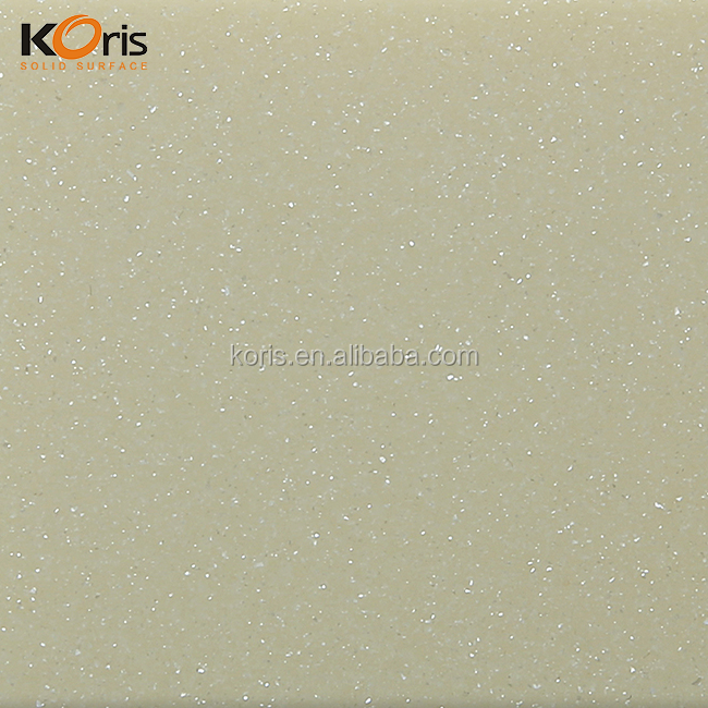 Construcción Acrílico Decorativo Superficie Sólida Mármol Artificial Superficie Sólida Blanca Multicolor Material