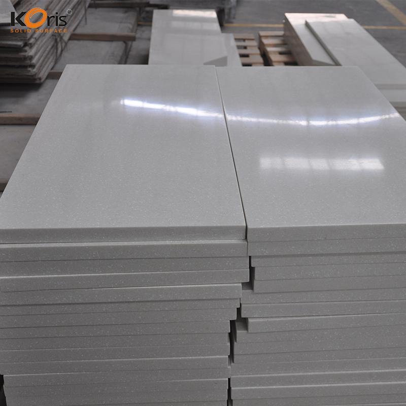 Láminas acrílicas Corian / Lámina de superficie sólida corian para paredes de ducha / Superficie sólida acrílica modificada
